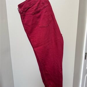 Torrid Red Denim Jeans